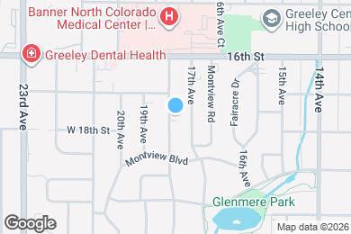 Map image of the property - 1722 18th Ave