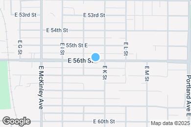 Map image of the property - 1018 E 56th St