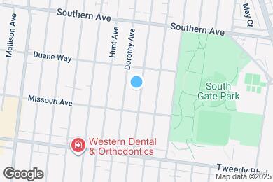 Map image of the property - 9603 Kauffman Ave