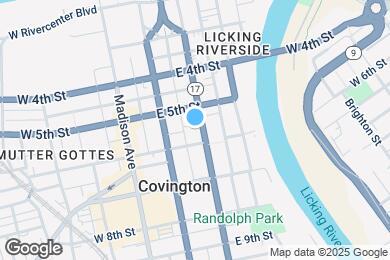 Map image of the property - The Arthur Historic Apartments!