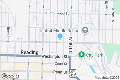 Map image of the property - 1011 Walnut St