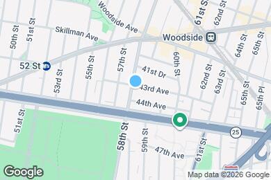 Map image of the property - 43 AVENUE