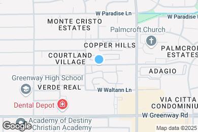 Map image of the property - 3535 W Tierra Buena Ln