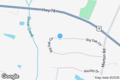 Map image of the property - 225 Big Oak Cir