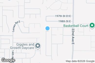Map image of the property - 19917 18th Ave Ct E