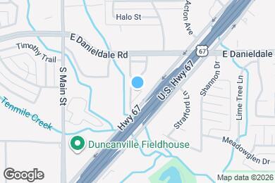 Map image of the property - 1611 Horizon St