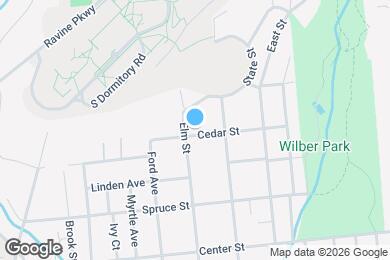 Map image of the property - 23 1/2 Cedar St