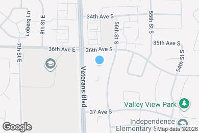 Map image of the property - 5652 36th Ave S