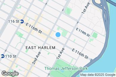 Map image of the property - 329 E 116th St