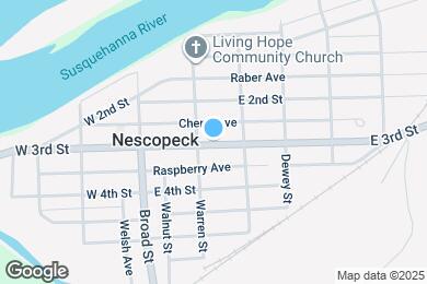 Map image of the property - 609 E 3rd St