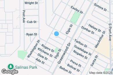 Map image of the property - 2801 Guadalupe St