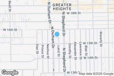 Map image of the property - 1521 Laird St