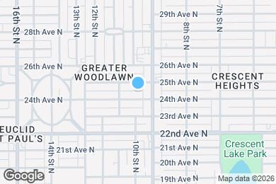 Map image of the property - 925 24th Ave N