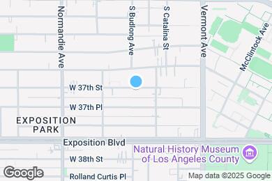 Map image of the property - 1236 W 37th St