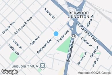 Map image of the property - 225 Redwood Ave