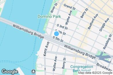 Map image of the property - Spacious LOFT in Williamsburg with Private...