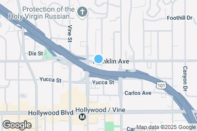 Map image of the property - 6200 Hollywood Blvd