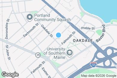 Map image of the property - 58 Fessenden St