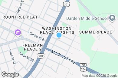 Map image of the property - 1603 Washington St E