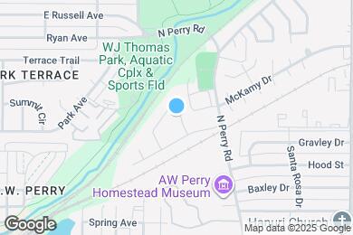 Map image of the property - 1607 Malibu Dr
