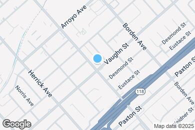 Map image of the property - 11700 Glenoaks Blvd