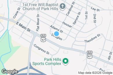 Map image of the property - 401 Douglas