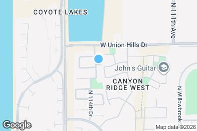 Map image of the property - 18443 N 114th Ave