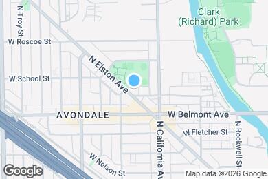 Map image of the property - 3249 N Elston Ave