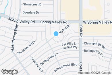Map image of the property - Northwood Hills Apartments