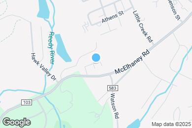 Map image of the property - 412 McElhaney Rd