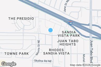 Map image of the property - 11213 Chico Rd NE