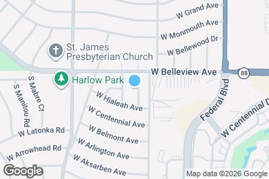 Map image of the property - 5151 S Julian St