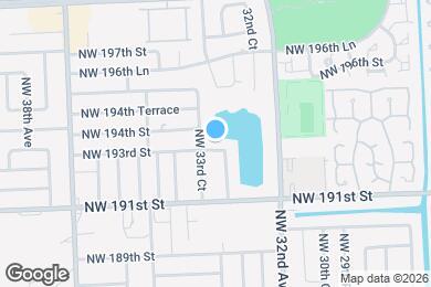 Map image of the property - 3313 NW 193rd St