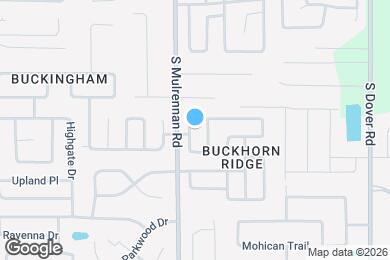 Map image of the property - 4301 Brandon Ridge Dr