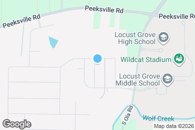 Map image of the property - 407 Vermeer Ct