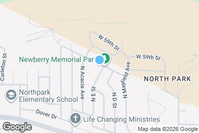 Map image of the property - 5794 N E St