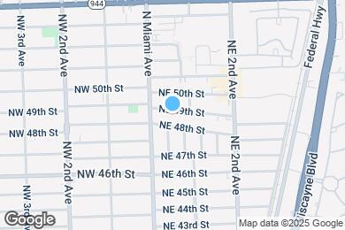 Map image of the property - 50 NE 49th St