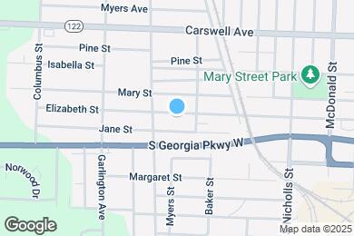 Map image of the property - 1209 Elizabeth St