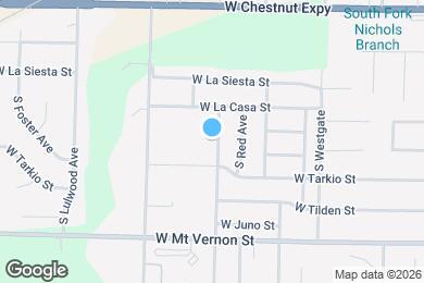 Map image of the property - 331 S Casa Grande Ave