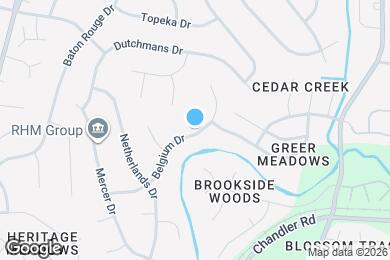 Map image of the property - 641 Belgium Dr