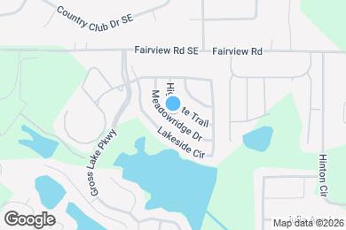 Map image of the property - 175 Meadowridge Dr