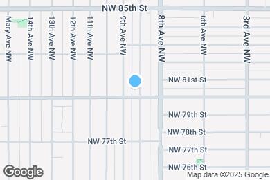 Map image of the property - 8007 Dibble Ave NW