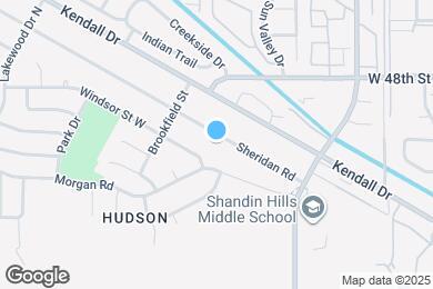 Map image of the property - 1463 Sheridan Rd