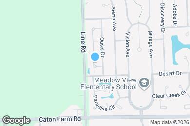 Map image of the property - 2611 Canyon Dr