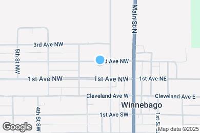 Map image of the property - 130 2nd Ave NW