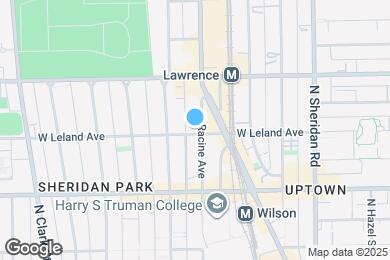 Map image of the property - 4700 N Racine Ave
