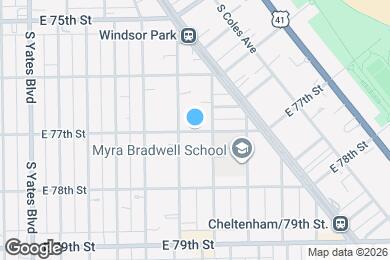 Map image of the property - 2666 E 77th St