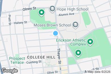 Map image of the property - 366 Thayer St