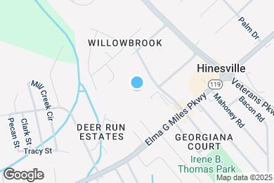 Map image of the property - The Pines at Willowbrook