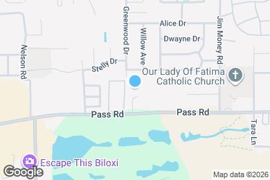Map image of the property - Hidden Oaks Apartments